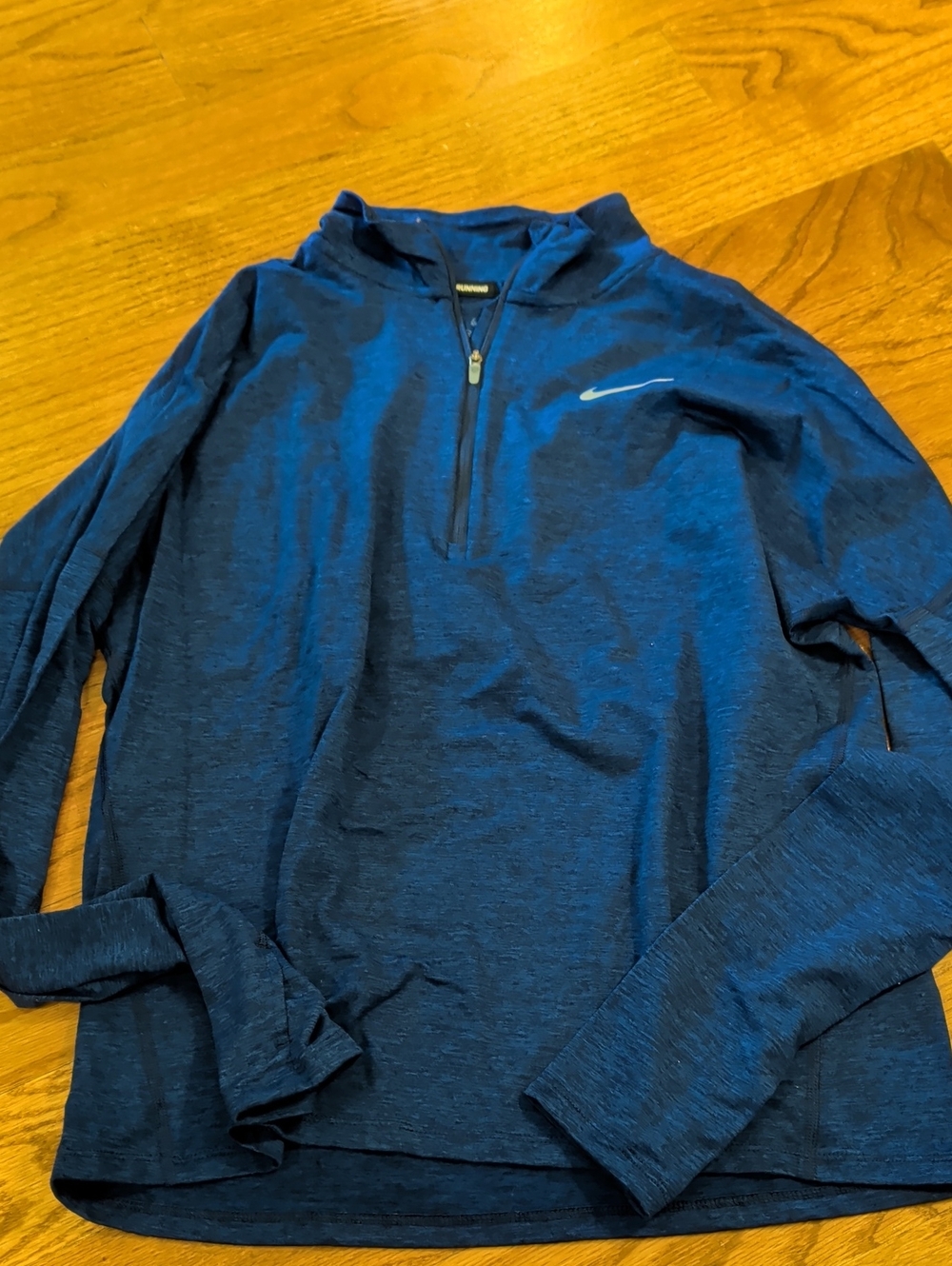 Nike Dark Blue Quarter-Zip Training Pullover